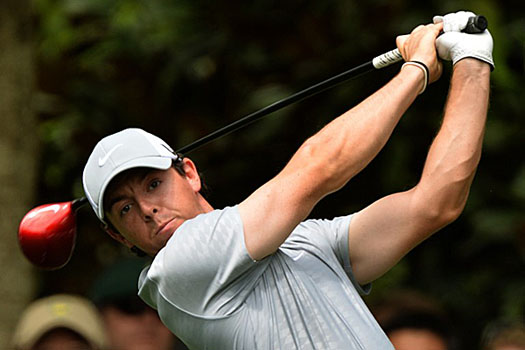 "I'm comfortable with my game, I'm happy with this position going into the weekend," McIlroy said