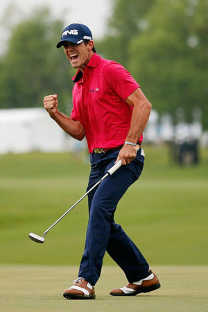 "It came off the putter so good," Horschel said