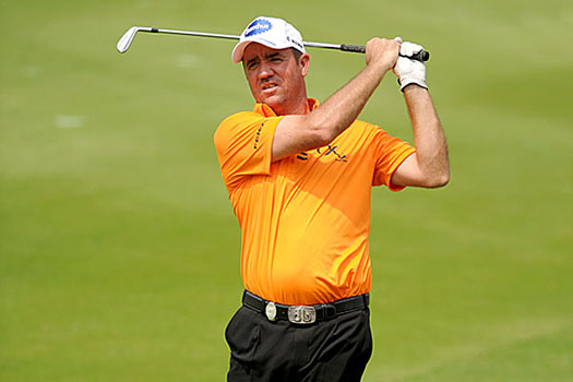 Scott Hend shoots six birdies and one eagle