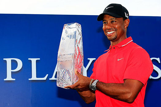 Tiger Woods takes his 78th PGA tour victory