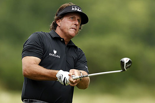 Phil Mickelson hopes to collect the US Open trophy on Father's Day