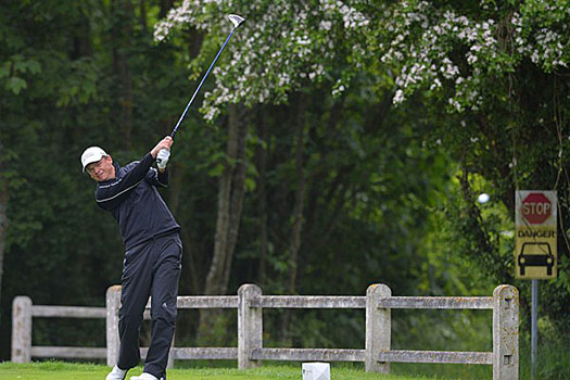 Van der Walt catches five birdies in the first round of the St Omer Open