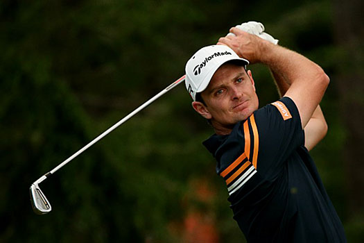 Justin Rose said that he had taken some inspiration from the win of Adam Scott at the Masters