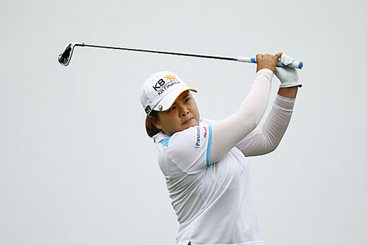 "The long putts seemed to be going well today," said Park