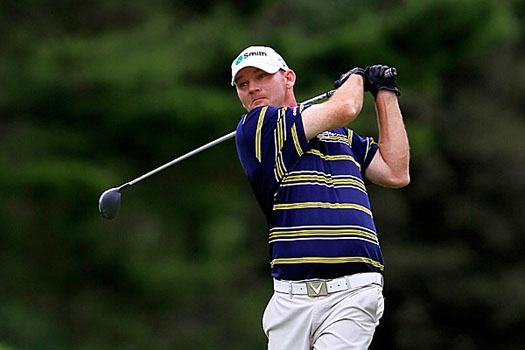 Gainey hits 13 of 14 fairways in a round that includes eight birdies