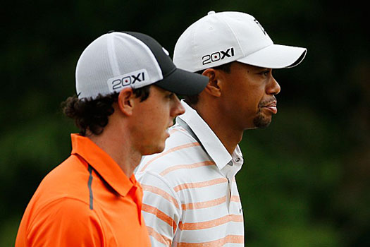 "Both of us love to win, so I'm expecting more great golf," Woods said