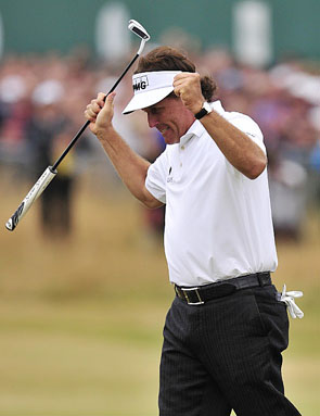 "You have to be resilient in this game," Mickelson said