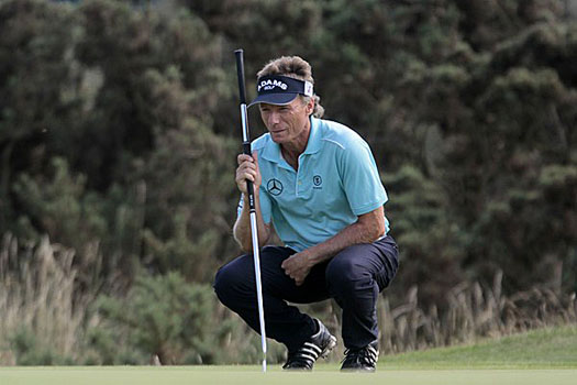 "To win a Major and to win it on a golf course like this would mean a lot,” Langer said