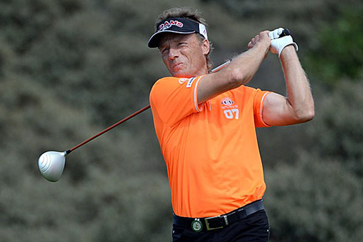 Langer produced a double-bogey on the final hole in regulation