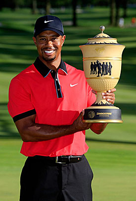 Woods takes his fifth title of the season