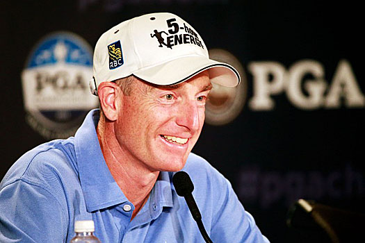 "I got beat by somebody that played better," Furyk said