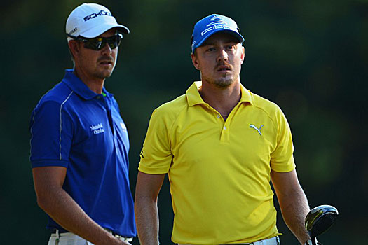 Henrik Stenson and Jonas Blixt