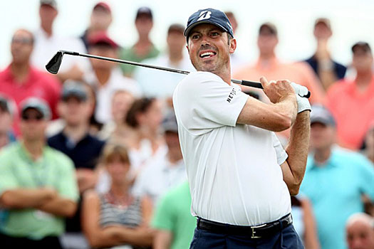 Matt Kuchar has five birdies and no bogeys through 13 holes