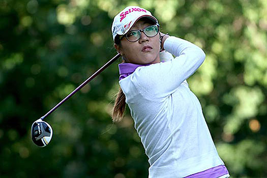 16-year-old defending champion Lydia Ko