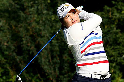 "I hit the ball really good, and I obviously putted really good out there," Park said