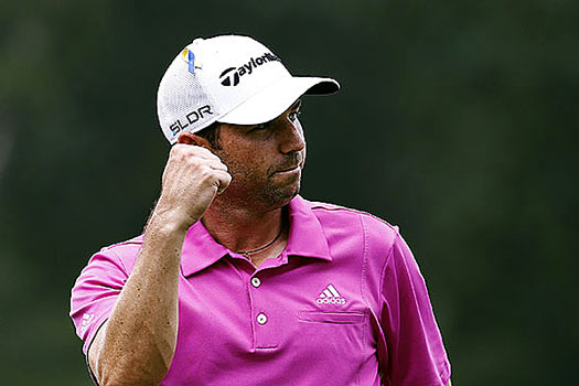 Sergio Garcia cards seven birdies and an eagle