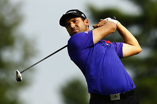 Sergio Garcia remains atop the leaderboard with a 19-under par total of 194