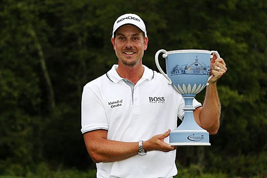 Stenson posts his first win on the PGA Tour since the 2009 Players Championship