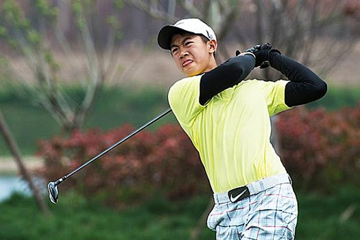 13-year old Chinese amateur Ye Wo-cheng