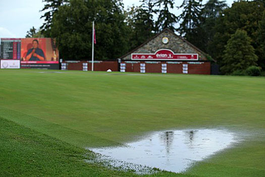 "The course is saturated and unplayable," the senior VP of Tour Operations for LPGA said