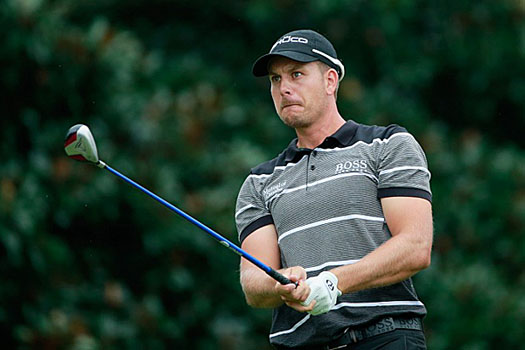 "I don't see myself being overly aggressive tomorrow," Stenson said