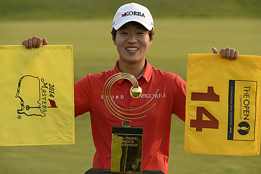 Lee Chang-woo earns an invitation to next year’s Masters Tournament