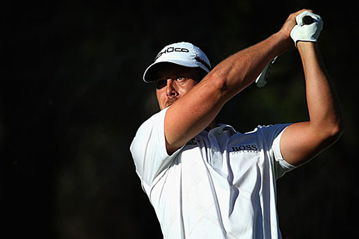 "I am very happy with my score," said Stenson