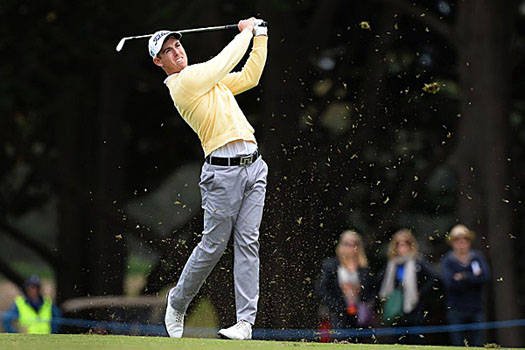 "It will be awesome to play with the Masters champion," said Holman