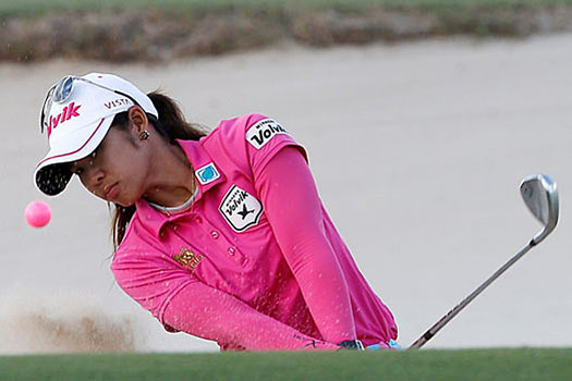 Pornanong is fighting for her first career LPGA title