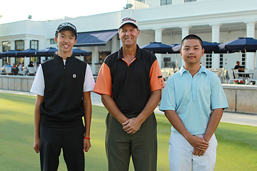 Max Ting, Doug Williams and Humphrey Wong