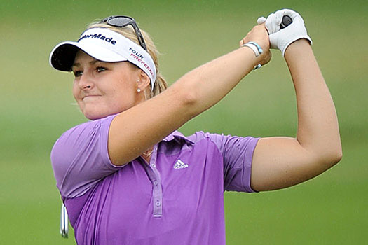 "I hit it really good. I just couldn't get any momentum or putts to drop," Nordqvist said