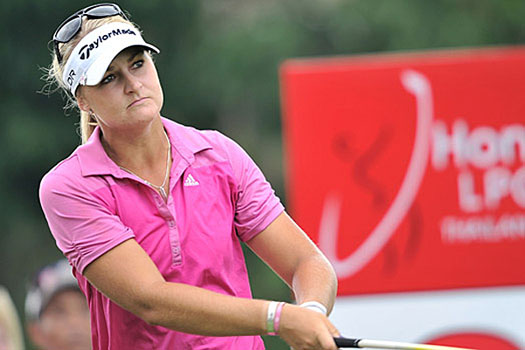 "To be in contention on the final day is all you can ask for," Nordqvist said 