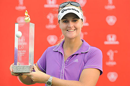 "I am so happy to finally break through again," Nordqvist said