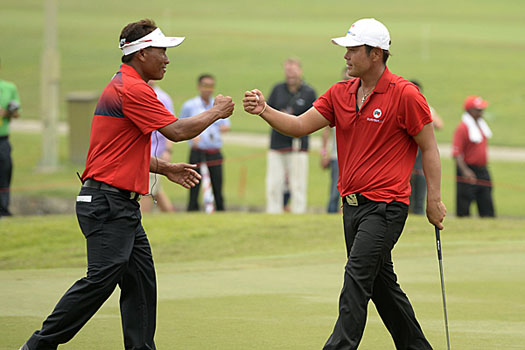 "It was a very good comeback and we showed that we can never be written off," said Thongchai