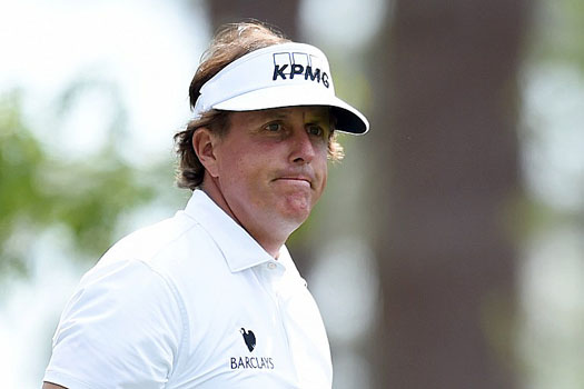 "Why couldn't I get it going? I don't really have a great answer for you," Mickelson said