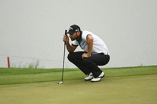 "It was a good round of golf," said Quiros