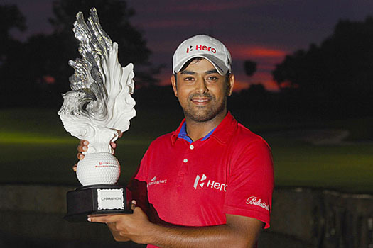 "It's really great to get my first win outside of India," said Lahiri