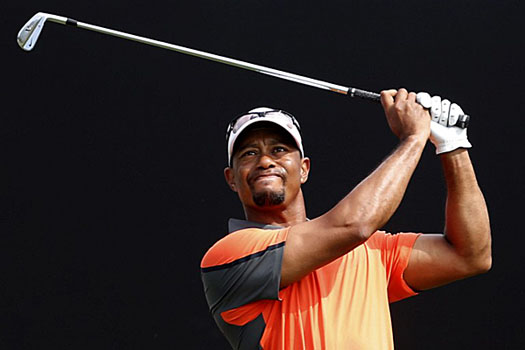 "I won't be there because I'm not yet physically able to play competitive golf," Woods said