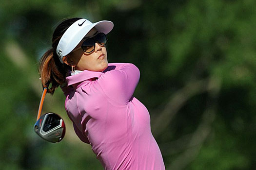 Michelle Wie matches her low round of the year with a six-under par 65