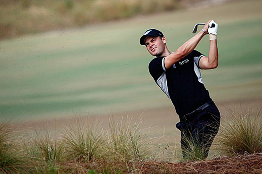 "You need to play very solid and you need a little bit of luck here or there," Kaymer said