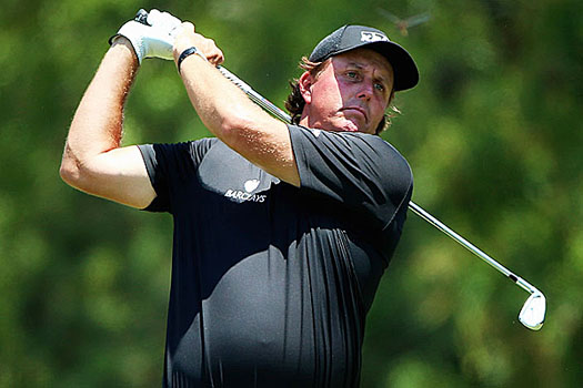 "I'm not upset or disappointed. I will have more chances," Mickelson said