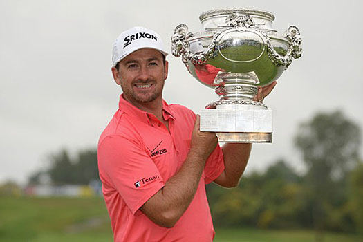 "I'm very proud to defend my first title ever," said McDowell