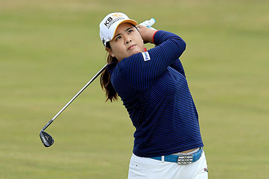 "I hit every green and every fairway today," Park said