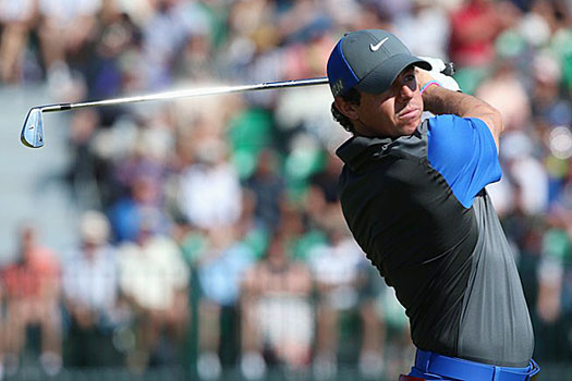 "We had perfect scoring conditions out there this morning," said McIlroy