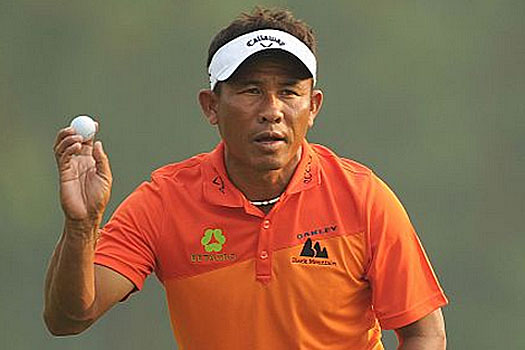 "Thankfully, I was putting well," Thongchai said