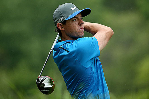 "Happy that I kept the lead going into tomorrow," McIlroy said