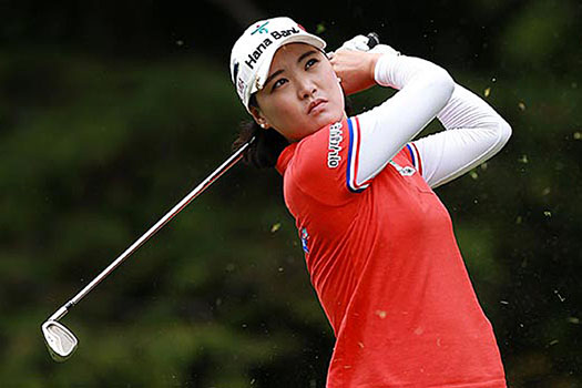 Ryu So-Yeon fires a five-under par 67 Saturday to set a 54-hole tournament record