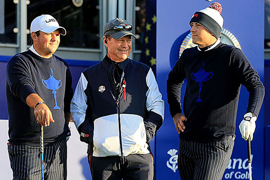 Patrick Reed and Jordan Spieth sat out the afternoon session on Friday