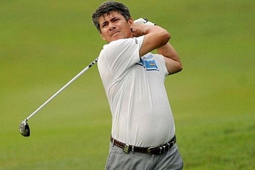 "I was staying positive on the front nine and it got my game going," said Da Silva