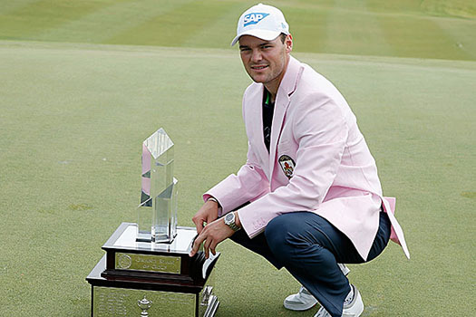 "I can be very aggressive with everything now," Kaymer said